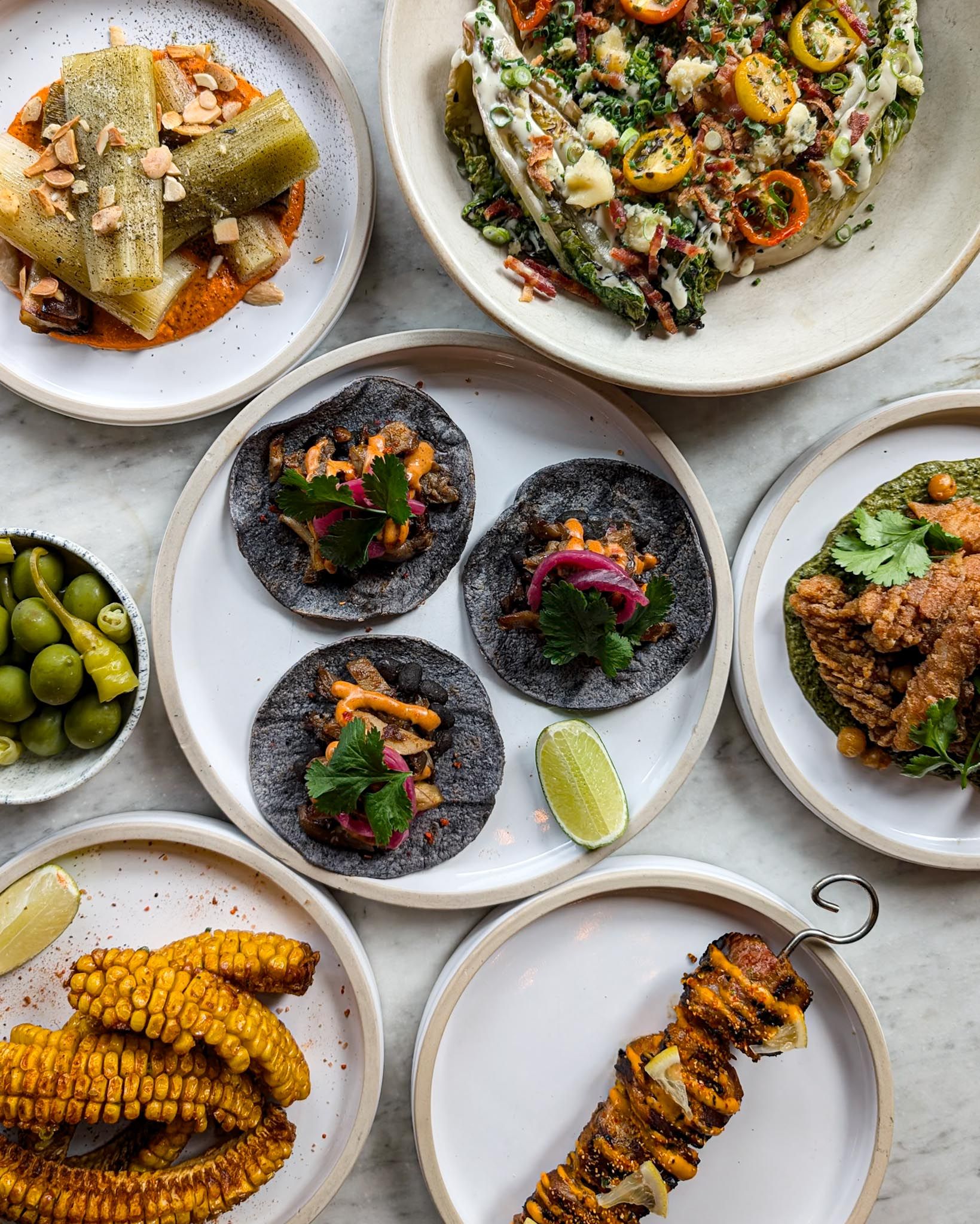 Delicious selection of dishes from The Bar at Smiths of Smithfield in Farringdon.