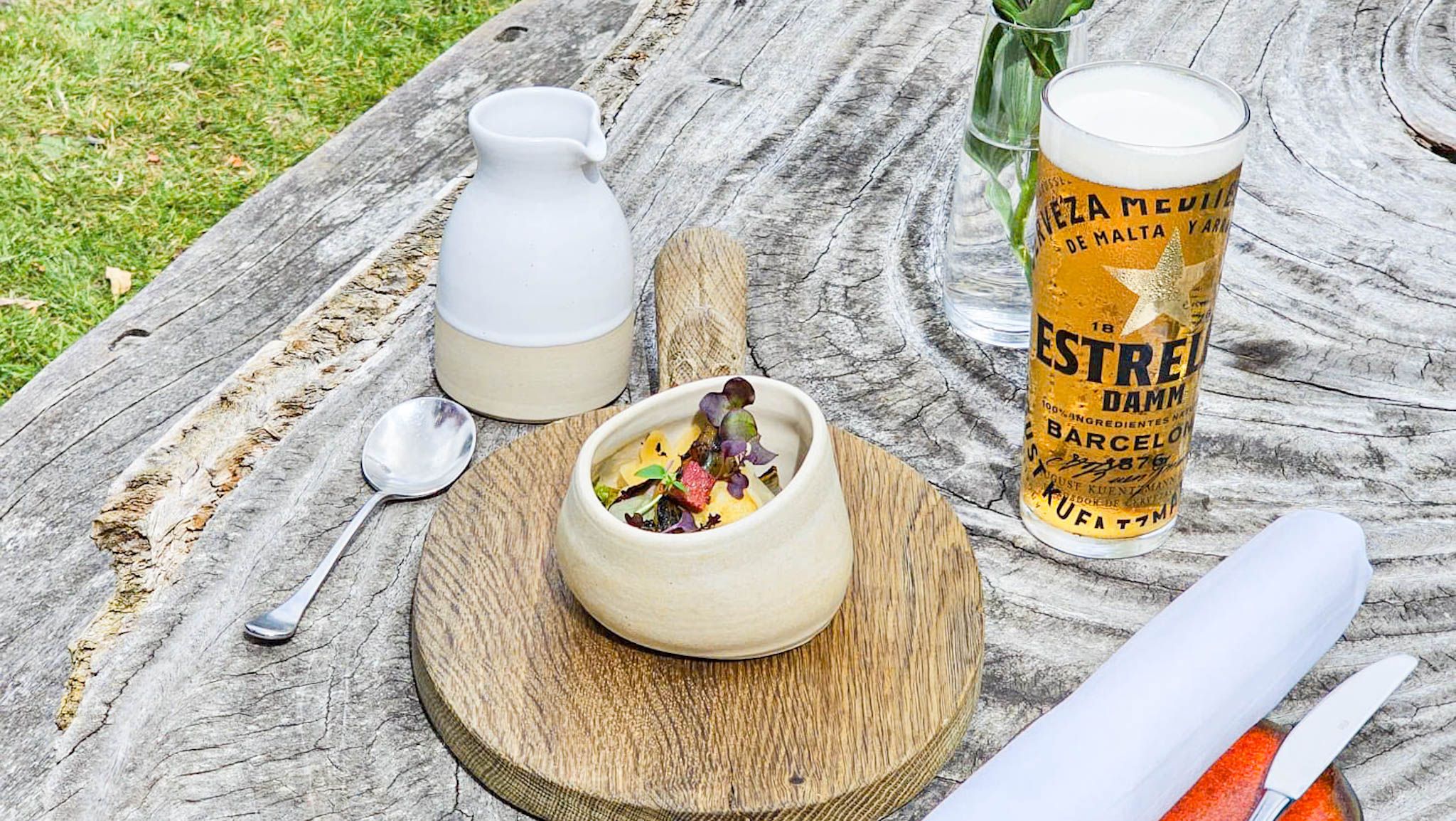 A beautifully plated dish from Michelin-starred chef Andrew Pern.